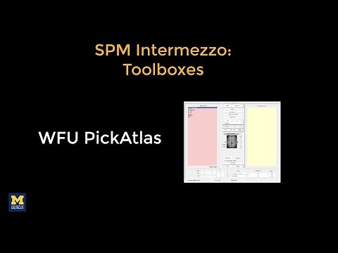 SPM Intermezzo: Toolboxes