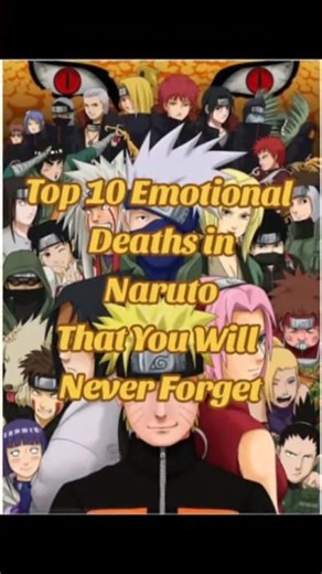 Top 10 Emotional Deaths in Naruto That You Will Never Forget