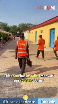 A 240kW solar system custom-built for a pharmaceutical plant in Nigeria.