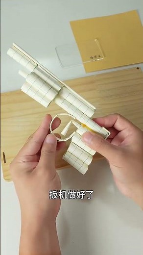 Teach you how to make a fun revolver with paper origami handmade creative DIY