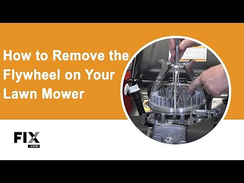 LAWN MOWER REPAIR: How to Remove the Flywheel on Your Lawn Mower | FIX.com
