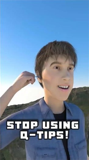 Stop using Q-tips! 👂