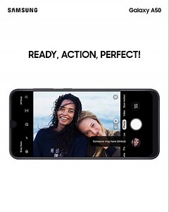 Detect even the slightest movement with Galaxy A50 and take spectacular shots. Built For The Era of Live. | Samsung