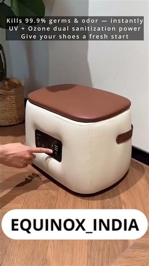 The Viral Shoe Deodorizing Stool You Didn’t Know You Needed! 👟✨ #equinoxindia #shoesaddict #shoes