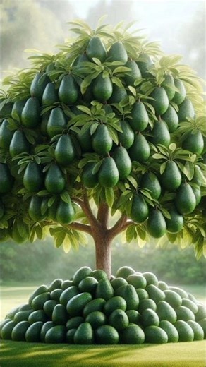 The easiest and fastest way to plant avocado plants is by stem cuttings #garden #gardening #fruit
