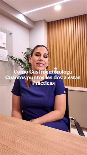 Hoy jugamos a poner estrellitas ⭐👀 La Dra. Claudia Jordan califica distintas prácticas desde la mirada de la neurogastroenterología 🧠 ¿Coincidís con el puntaje? 😏 #claudiajordan #medicogastroenterologo