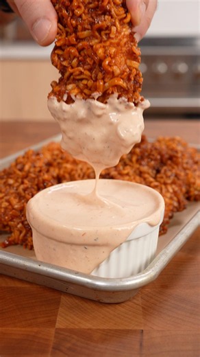 Buldak Fried Noodle Chicken Tenders