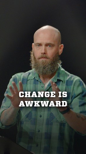 Change isn’t clean or comfortable. It’s awkward. Whether you’re trying to break a habit, wake up earlier, or walk away from sin, real transformation feels like a battle...If growth doesn’t feel awkward, you’re not actually growing. Don’t wait for it to get easy. Lean into the discomfort. That tension is the sign that the old life is dying and a new life is being built. | Mission Church