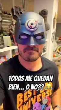 Todas las máscaras de superhéroes me quedan bien. ¿O no? 😂