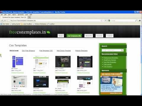 How to Download and Edit Free Css Template