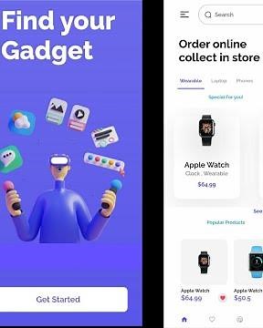 Flutter E-Commerce app