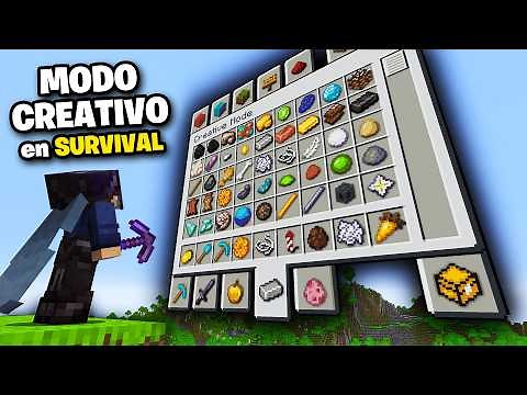 Cómo Conseguí el Modo Creativo en Minecraft Hardcore