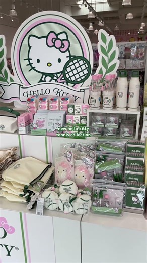 hello kitty tennis collection at miniso! #hellokitty #miniso #myminisousa #minisoambassador