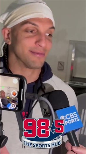 #Patriots wide receiver Mack Hollins shares who he thinks has the best touchdown celebration...
