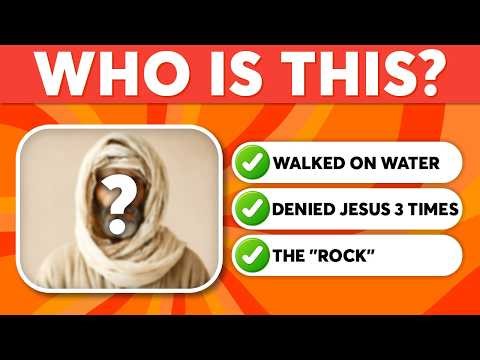 Who Is This? Can You Identify These 25 New Testament Characters? The Bible Quiz