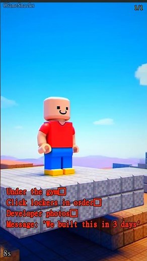 The Original "Roblox High School" Secret Basement