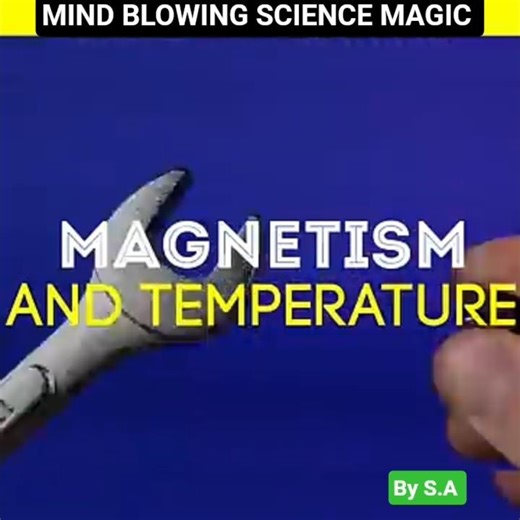 Magmatism Temperature Trick 😳 Science Ka Real Magic #Viral Shorts #shorts feed