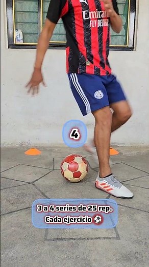 7 ejercicios para mejorar el regate y control de balon en el fútbol #futbol #regate #controldebalon