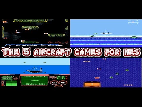 The 5 aircraft games for Nes