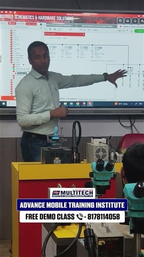 Mobile Repairing Course | iPhone & Advance Mobile Repairing Class 📱 | Live Practical Training