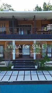 Tropical with Pool Villa for Sale in Senggigi - Lombok Property - S026