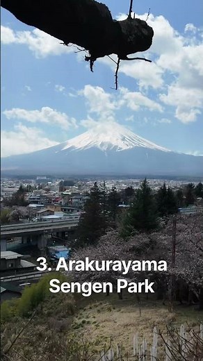 Best places to see Mount Fuji during Cherry Blossoms season