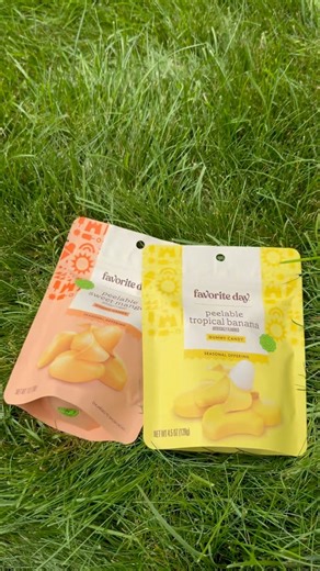 Target on Instagram: "The reveal 🙌 Peelable gummy candy available now⤵️ 🍌 Tropical Banana 🥭 Sweet Mango"