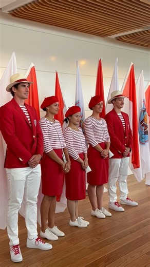 Monaco’s athletes for the Paris 2024 Olympics have been revealed, with Prince Albert II and Princess Charlene attending the presentation! Lisa Pou, Xiaoxin Yang, Quentin Antonelli, Théo Druenne, and Marie-Charlotte Gastaud will proudly represent the Principality.🏅🇲🇨 Lisa Pou and Théo Druenne will lead the team as flag bearers. Read more at www.monacolife.net. 📸 @xniki_bx #paris2024 #teammonaco #olympics | Monaco Life