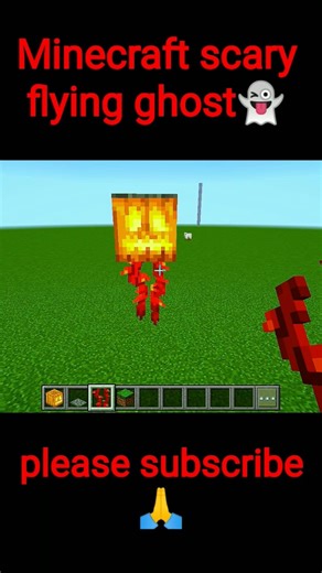 Minecraft Flying Ghost 👻 | Scary Build in Minecraft 😱 #viral #trending #minecraft