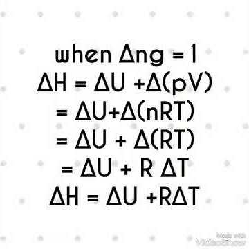 Mayer's formula in thermodynamics Cp-Cv=R derivation or Relation of Cp and Cv.