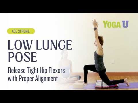 Jasmine Punzalan - Low Lunge Pose Tutorial: Undo the Damage of Sitting