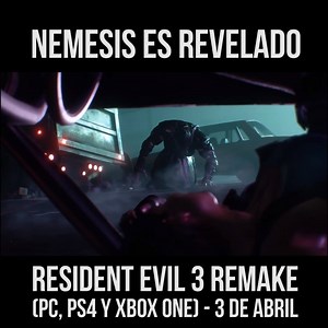 28K views · 827 reactions | Conoce el aspecto final del temible Nemesis en el Remake de Resident Evil 3. El juego saldrá a la venta el 3 de abril de este año para PlayStation 4, Xbox One y PC. | TEC | Facebook