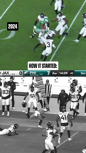 oh how the tables have turned #nfl #saquonbarkley #jarrianjones #philadelphiaeagles #jacksonvillejaguars