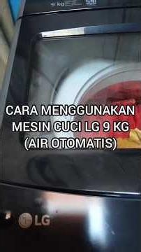 How to Use a 9kg LG Automatic Washing Machine | From Start to Finish | Button Functions and Features