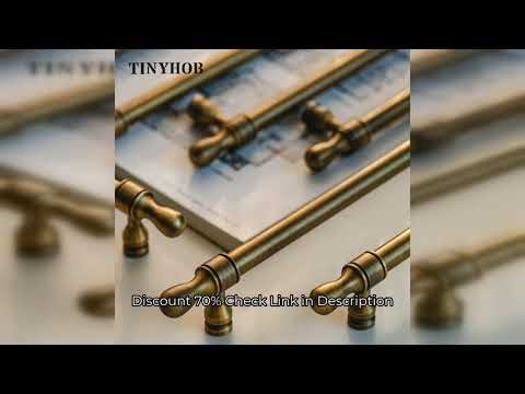 Antique Brass Cabinet Handles and Knobs Drawer Pulls Kitchen Cupboard Handles for Furniture Wardrobe