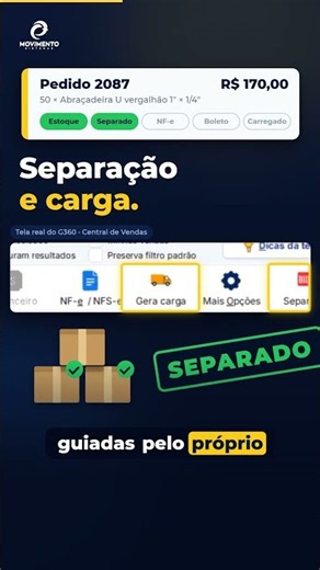Seu depósito promete. O G360 garante. | ERP para materiais de construção