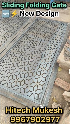 📈 trending Sliding Folding Gate Design for House #shortvideo #slidingfoldinggate #foldingslidinggate