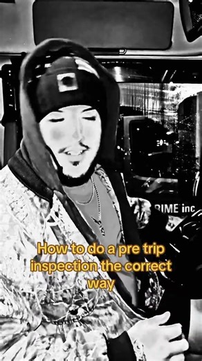 This is how we do a pre trip inspection!!! Follow me for trucking content! More to come!!!