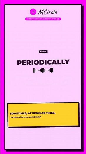 Learn English: What is Periodically? | Vocabulary Shorts