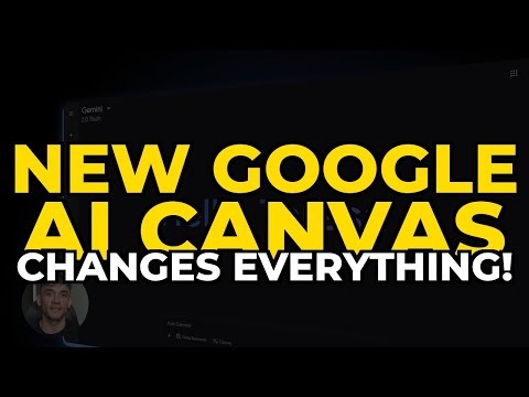 NEW Google AI Canvas Changes EVERYTHING!