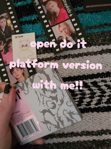 open do it platform version with me!! #straykids #skz #kpop #photocard