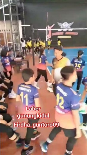 LABER DI GOR DIMSTA GUNKID.Cobrajr putri 2014/2015#shorts#sports#volleyball#youtuber