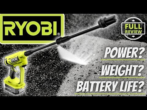 Ryobi 18v EZ CLEAN Cordless Power Cleaner Review | Battery Powered Pressure Washer | Car Detailing