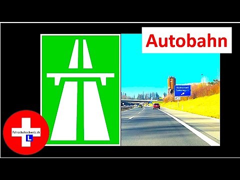 Autobahnfahren & Autobahnausfahrt by Fahrschule Schweiz