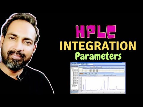 HPLC INTEGRATION PARAMETERS | HPLC INTEGRATION