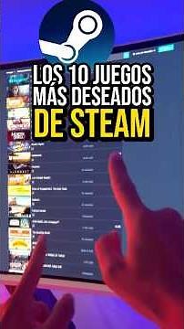 The 10 MOST WANTED STEAM GAMES 🔥 #steam #gaming #videogames #vandal
