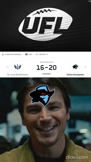 Houston Gamblers & Dallas Renegades Beat St.Louis Battlehawks & Birmingham Stallions.UFL Meme.#short