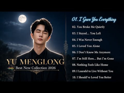 Yu Menglong Best New Collection 2026 💖 Emotional Love Songs | Relaxing Chinese Pop Playlist