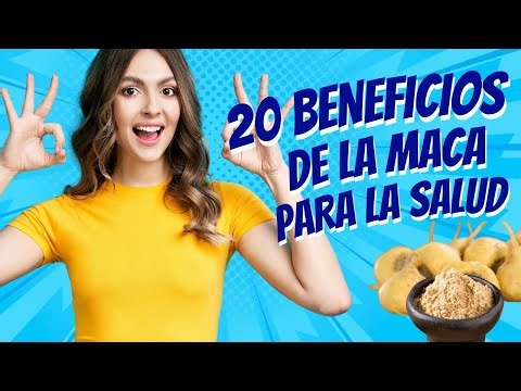 20 BENEFICIOS de la MACA para la SALUD