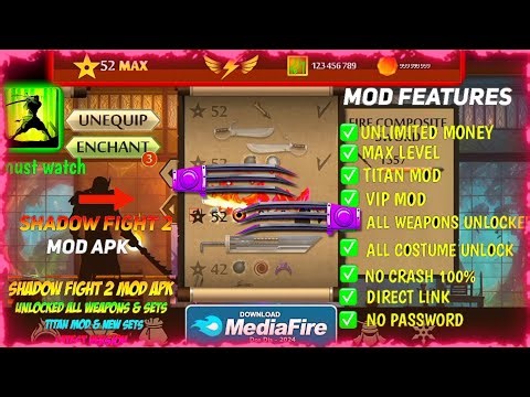 Shadow Fight 2 Mod Apk 2.34.6 Latest Version 2025 - Unlimited Money, Max Level 52 Vip Mod Hack apk